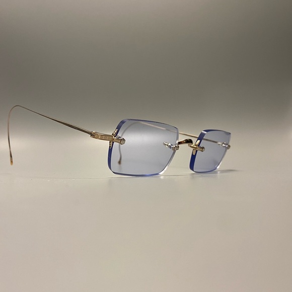 Mr. Leight Banzai Grey Gold 12kg sunglasses - Picture 2 of 4